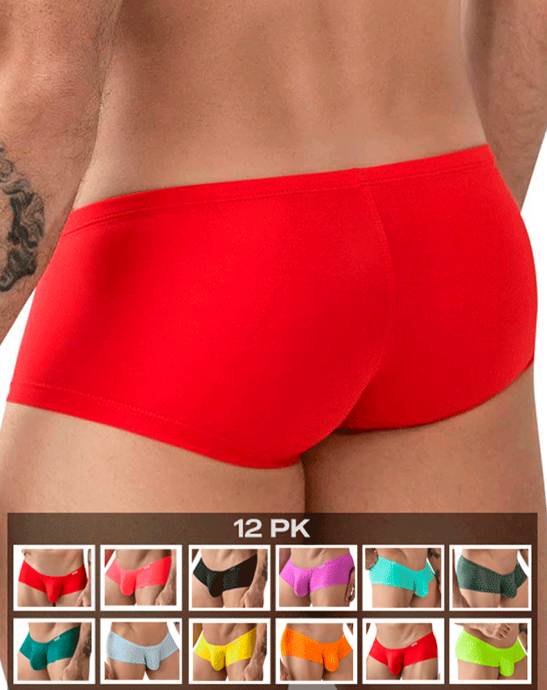 Clever 229956 12pk Australian Latin Trunks Multi-colored