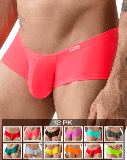 Clever 229956 12pk Australian Latin Trunks Multi-colored