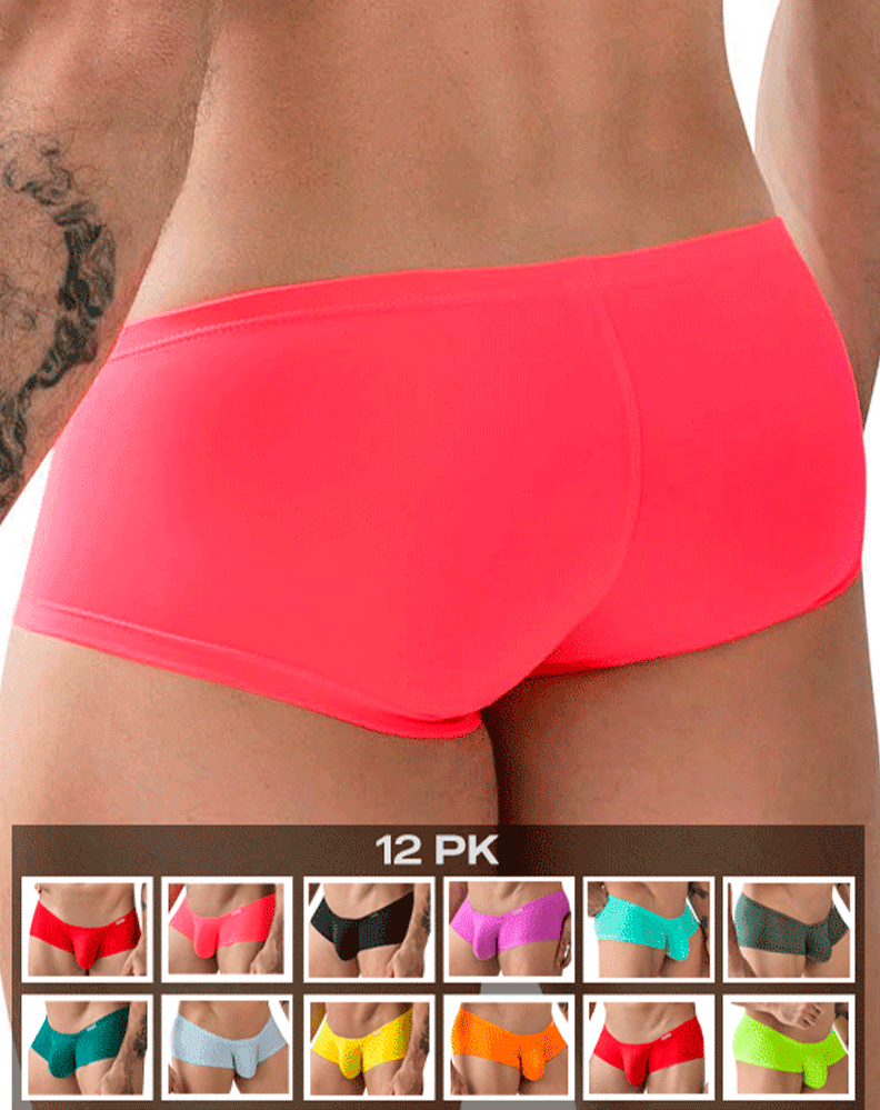 Clever 229956 12pk Australian Latin Trunks Multi-colored