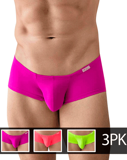 Clever 229958 3pk Australian Latin Trunks Multi-colored