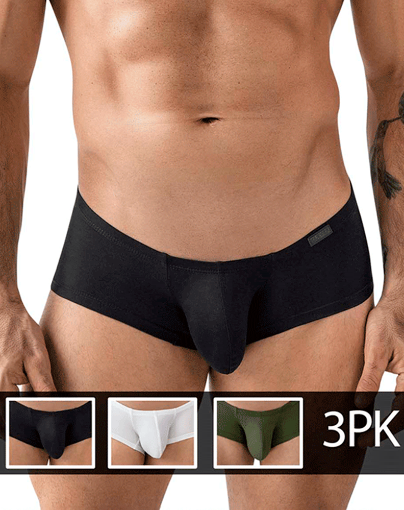 Clever 229964 3pk Australian Latin Trunks Multi-colored