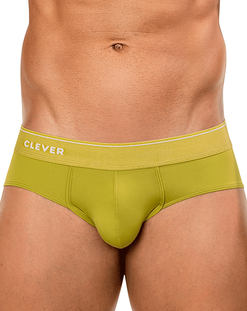 Clever 26012 Performance Low-rise Briefs Olive Green