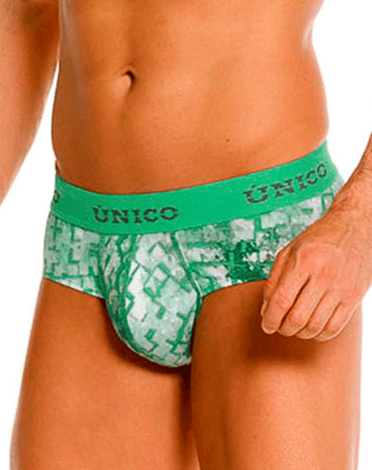 Unico 26020101102 Piramide Briefs 43-green