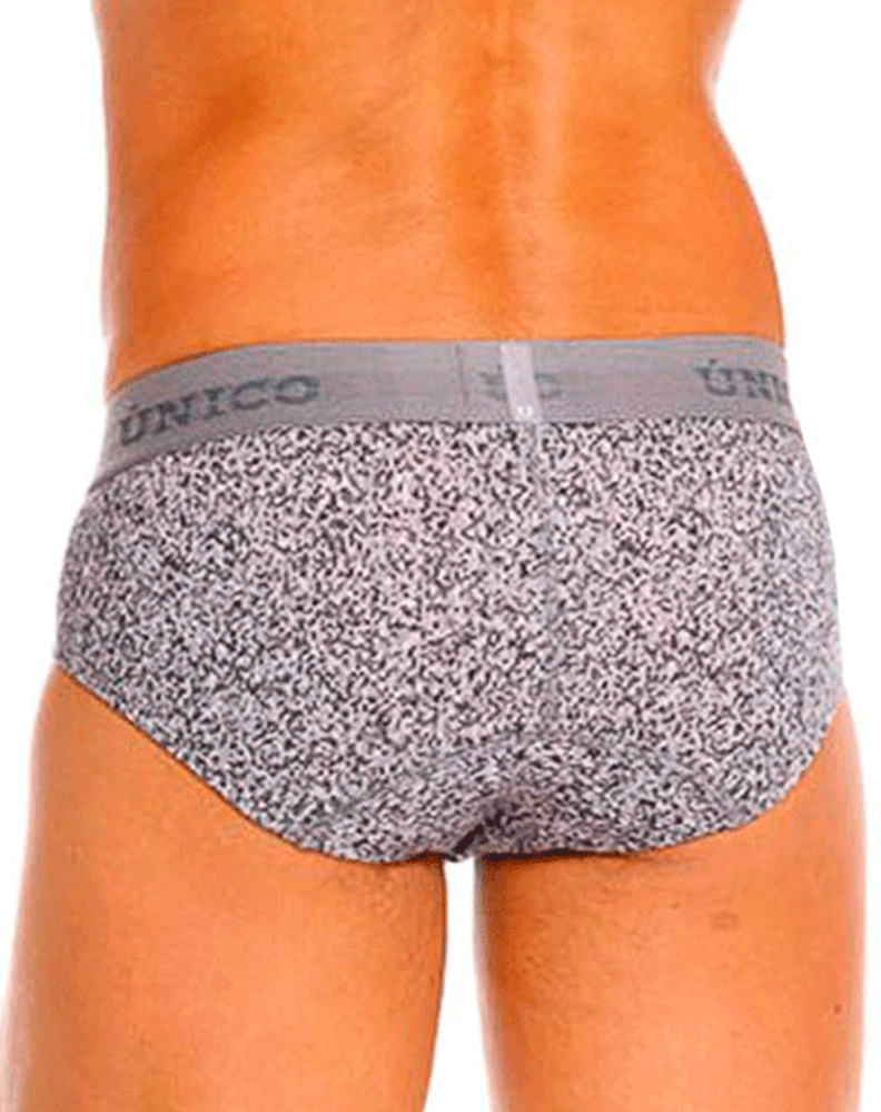 Unico 26020101114 Suede Briefs 59-gray