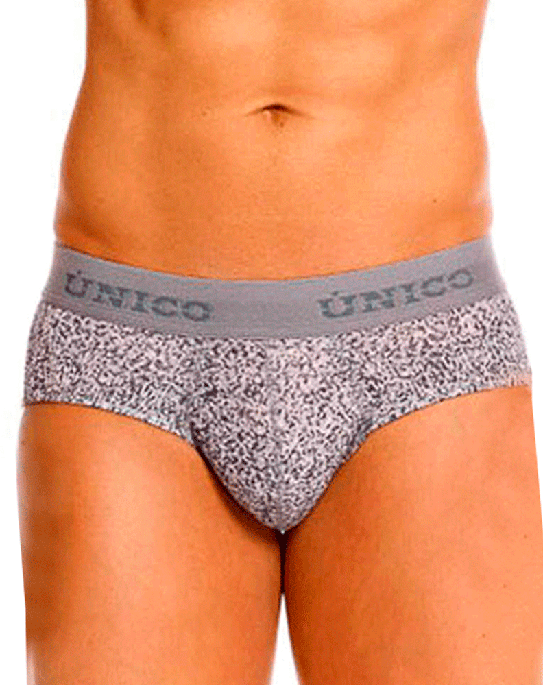 Unico 26020101114 Suede Briefs 59-gray