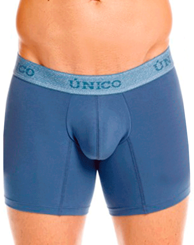Unico 26040100217 Classic Boxer Briefs In Teal