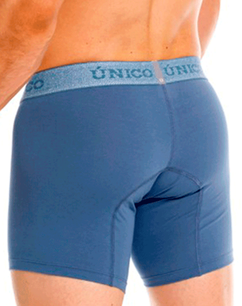 Unico 26040100217 Classic Boxer Briefs In Teal