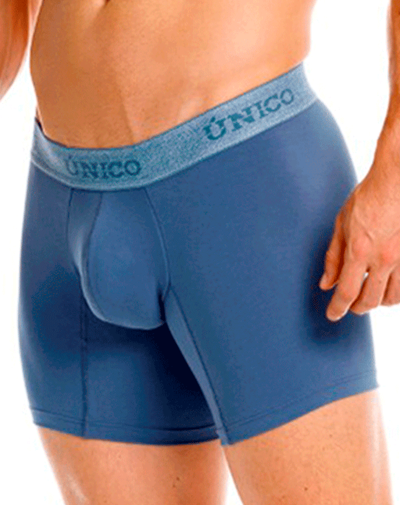 Unico 26040100217 Classic Boxer Briefs In Teal