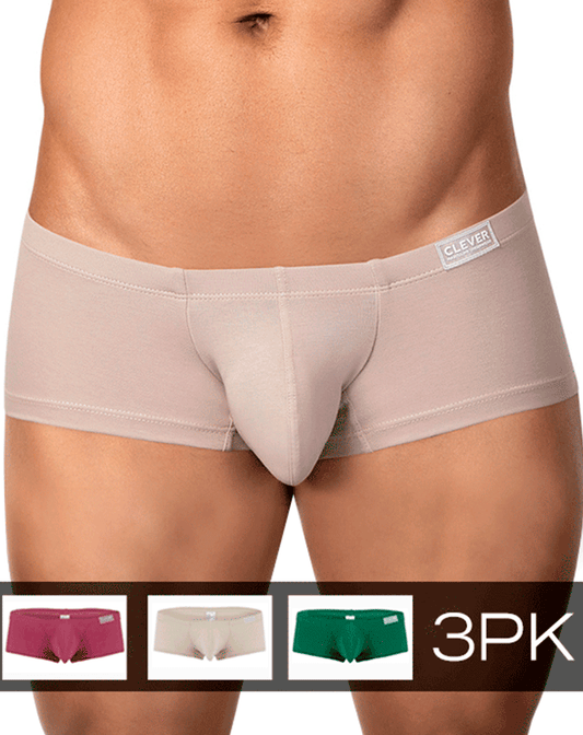 Clever 26066 3pk Australian Latin Trunks Multi-colored