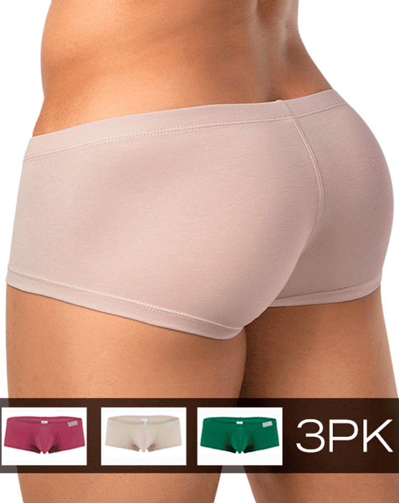Clever 26066 3pk Australian Latin Trunks Multi-colored