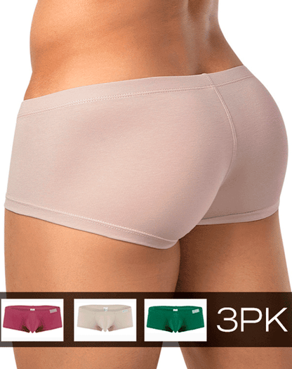 Clever 26066 3pk Australian Latin Trunks Multi-colored