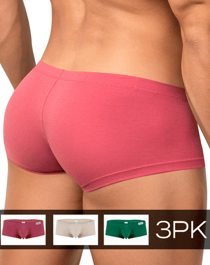 Clever 26066 3pk Australian Latin Trunks Multi-colored