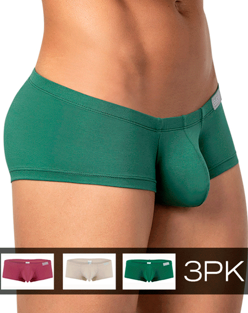 Clever 26066 3pk Australian Latin Trunks Multi-colored
