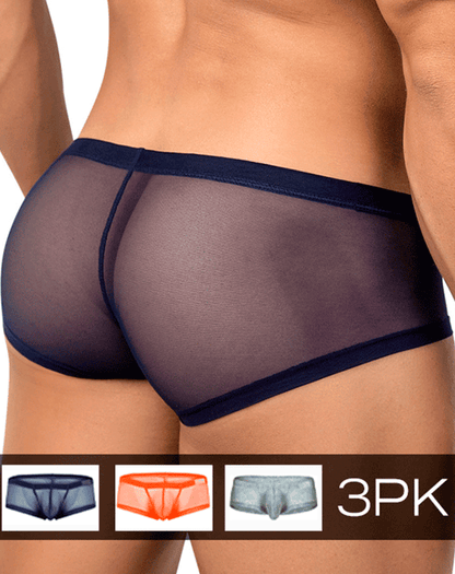 Clever 26067 3pk Australian Latin Trunks Multi-colored