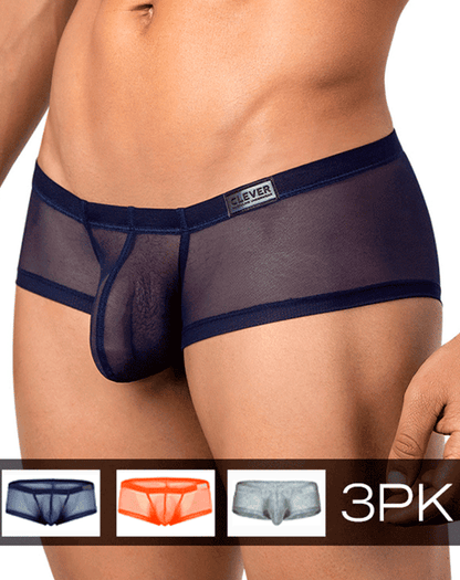 Clever 26067 3pk Australian Latin Trunks Multi-colored
