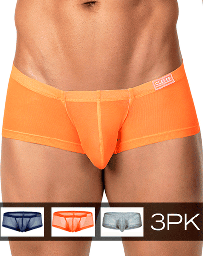 Clever 26067 3pk Australian Latin Trunks Multi-colored