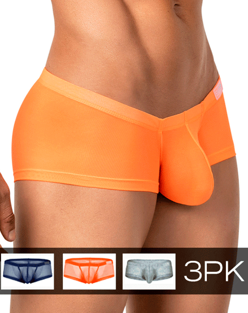 Clever 26067 3pk Australian Latin Trunks Multi-colored