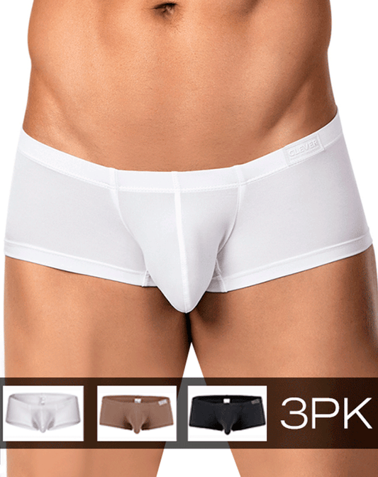 Clever 26068 3pk Australian Latin Trunks Multi-colored