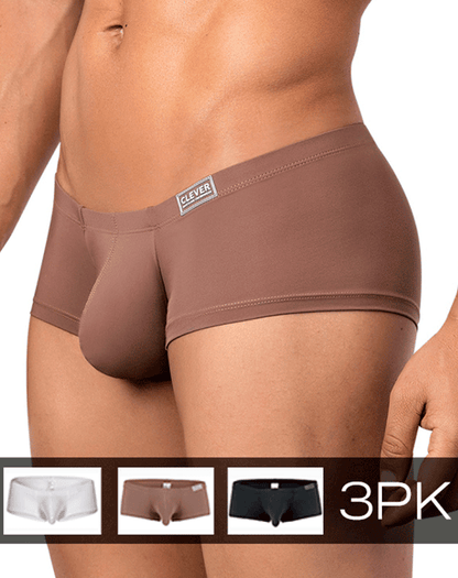 Clever 26068 3pk Australian Latin Trunks Multi-colored