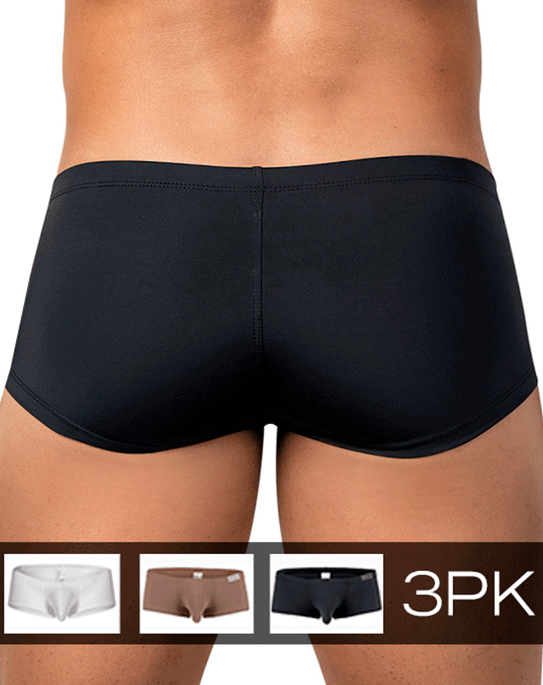 Clever 26068 3pk Australian Latin Trunks Multi-colored