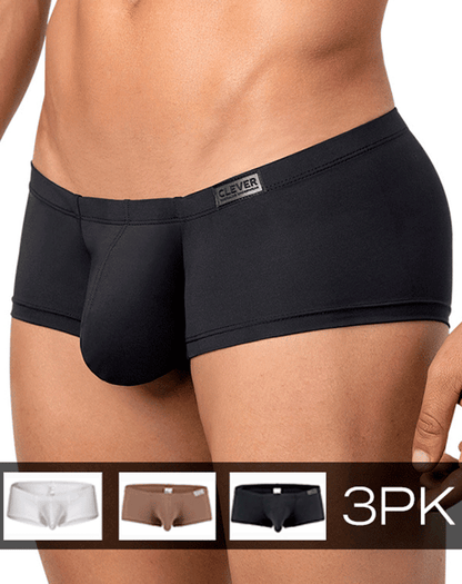 Clever 26068 3pk Australian Latin Trunks Multi-colored