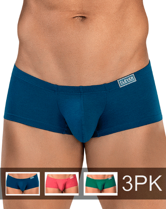 Clever 26225 3pk Australian Latin Trunks Multi-colored