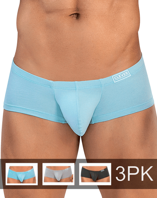 Clever 26226 3pk Australian Latin Trunks Multi-colored
