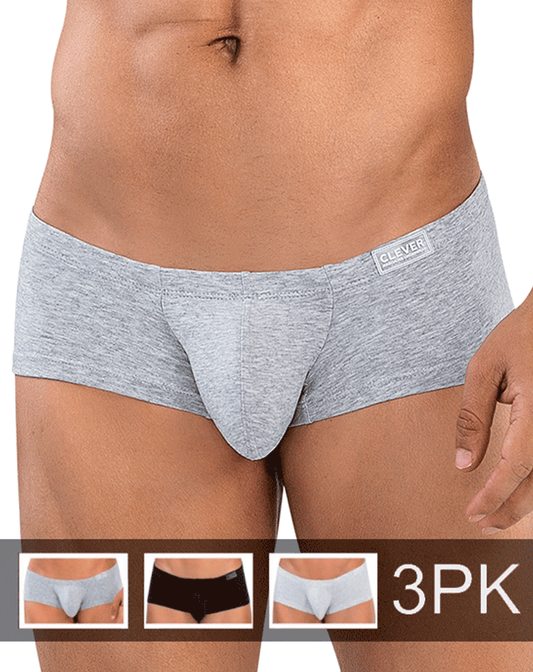 Clever 26227 3pk Australian Latin Trunks Multi-colored