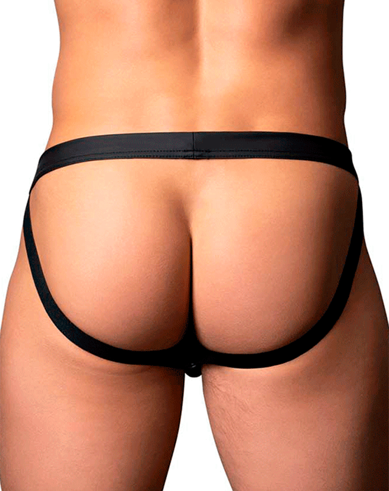 Male Power 346-298 Oh Snap Snap Off Jock Black