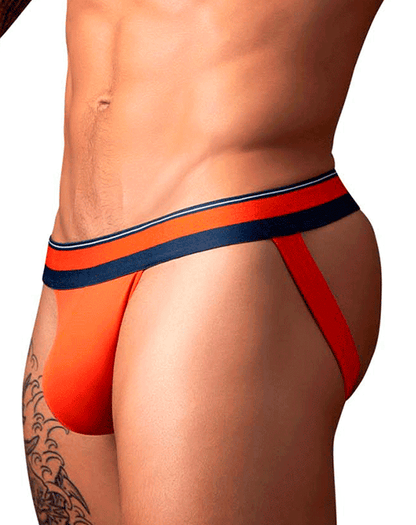 Male Power 349-299 Soo Cumfy Jock Orange