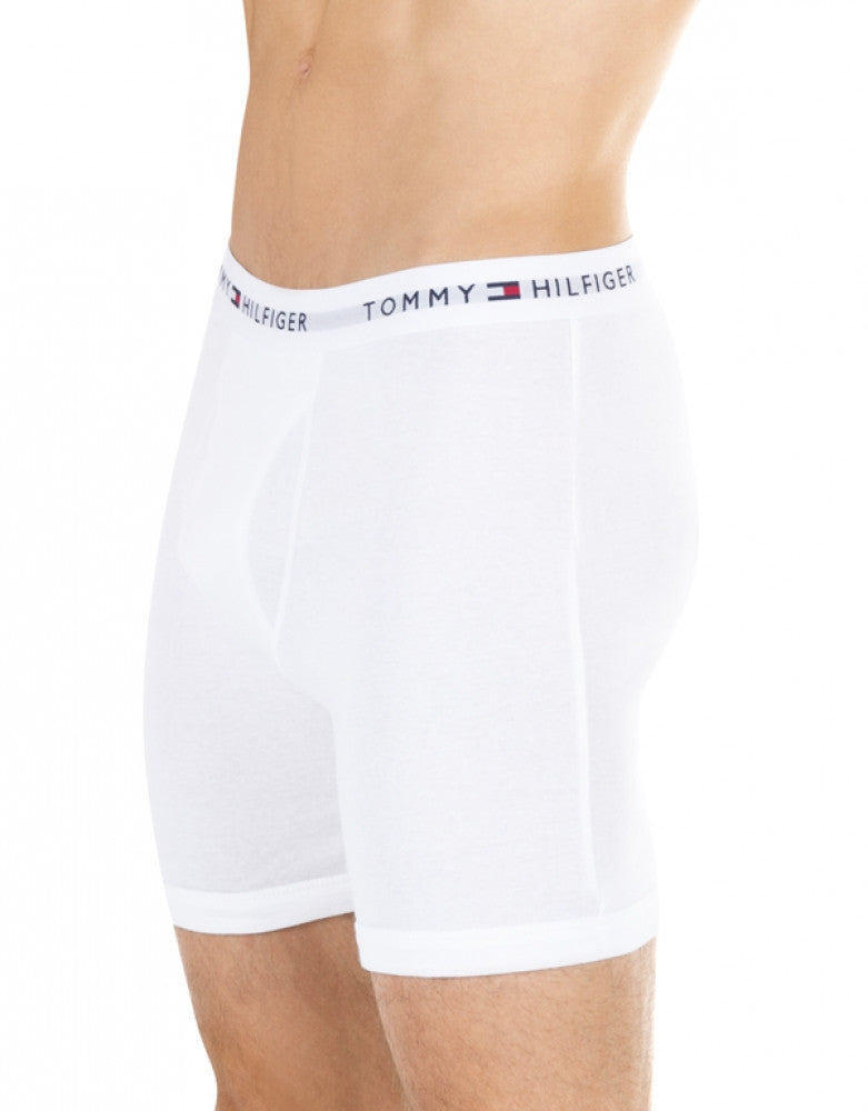 White Side Tommy Hilfiger 3-Pack Classic Boxer Briefs 09TE001