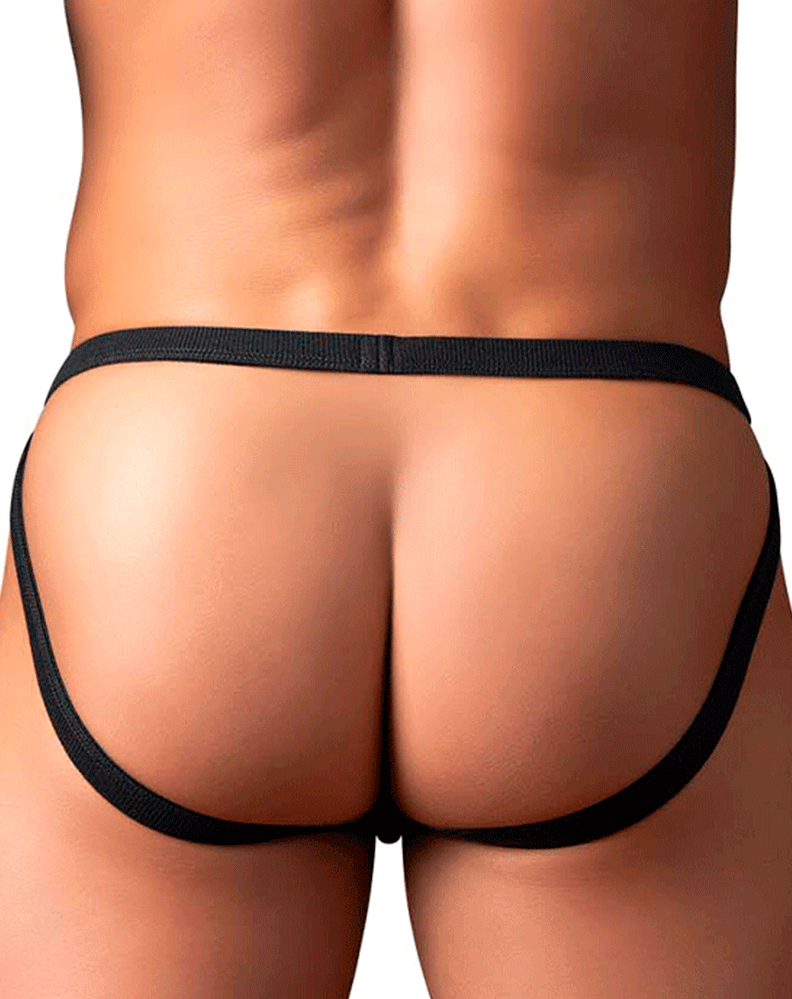 Male Power 388-11c Fishnet 2 Jockstrap Black