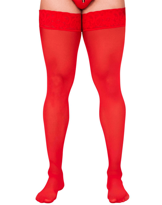 Candyman 99533 Collants en maille rouge