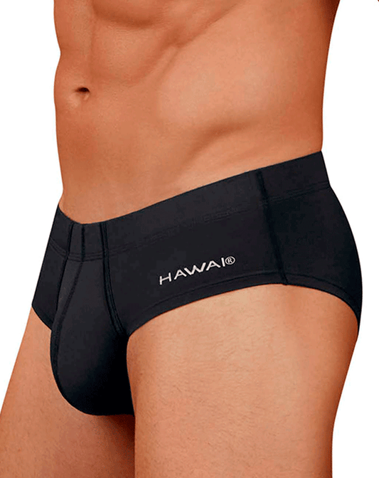 Hawair 42241 Microfiber Briefs Black-01