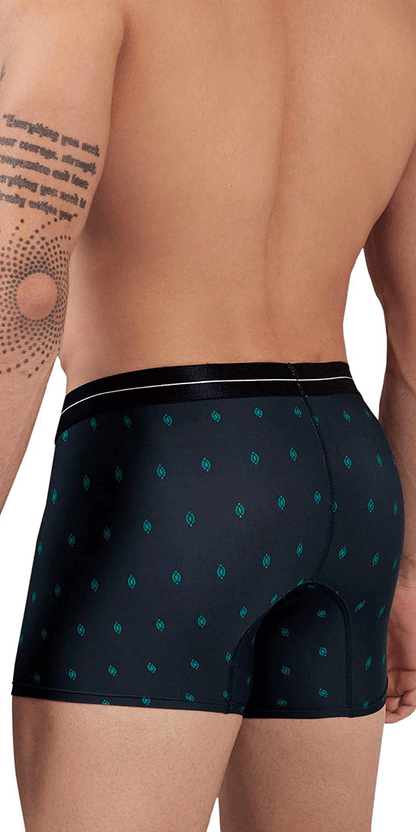 Hawair 42520 Printed Microfiber Trunks Dark Blue