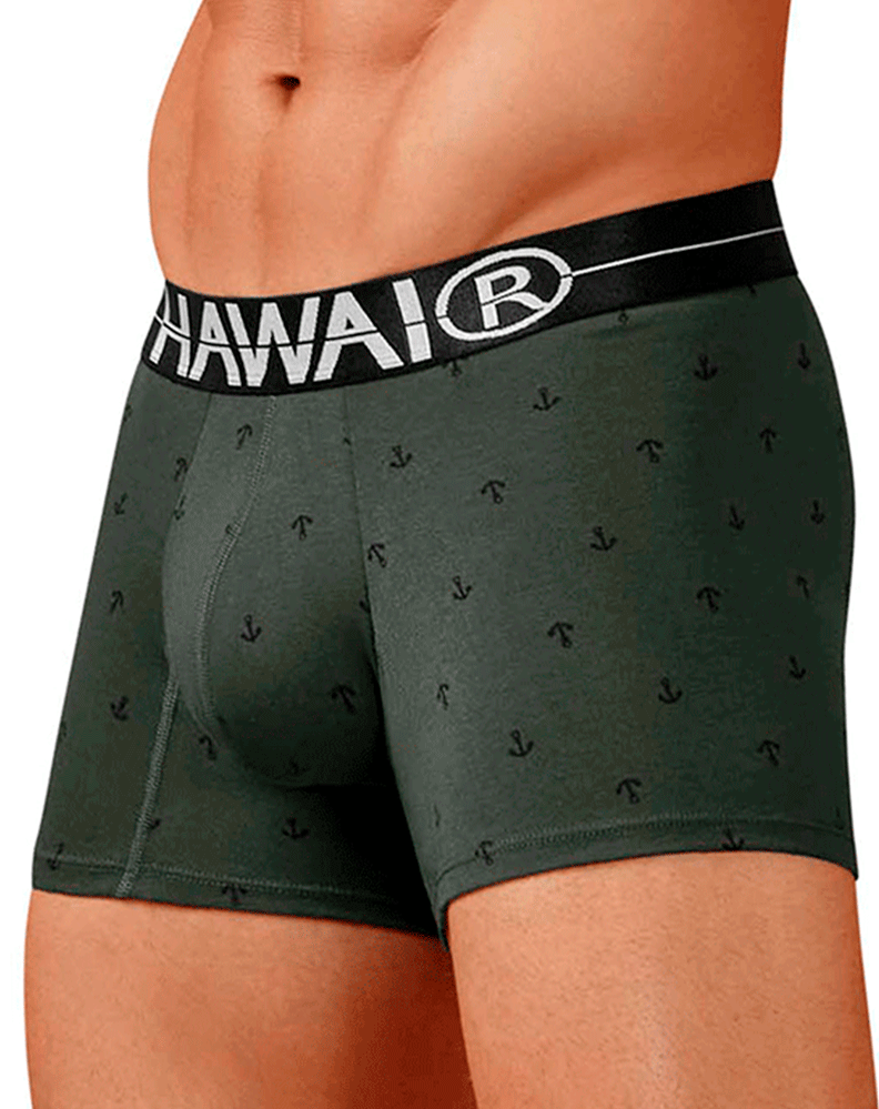 Hawair 42521 Cotton Blend Trunks Military Green