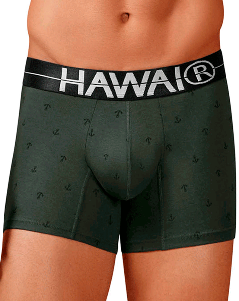 Hawair 42521 Cotton Blend Trunks Military Green