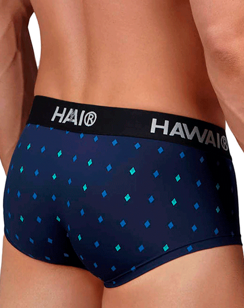 Hawair 42580 Microfiber Briefs Dark Blue
