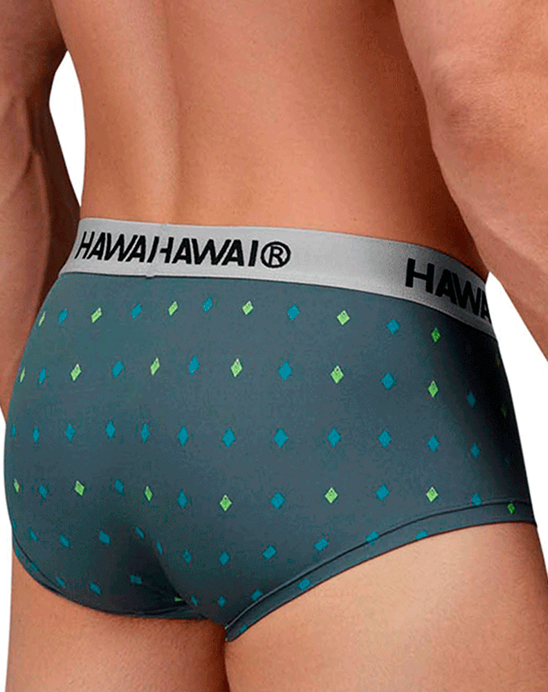 Hawair 42580 Microfiber Briefs Gray