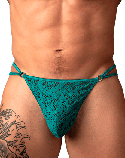 Male Power 456-305 Ripple Micro V String Teal