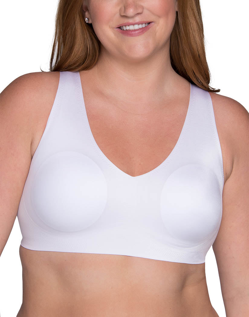 Star White Front Vanity Fair Beyond Comfort Sleek Smooth Wireless Bra 72037