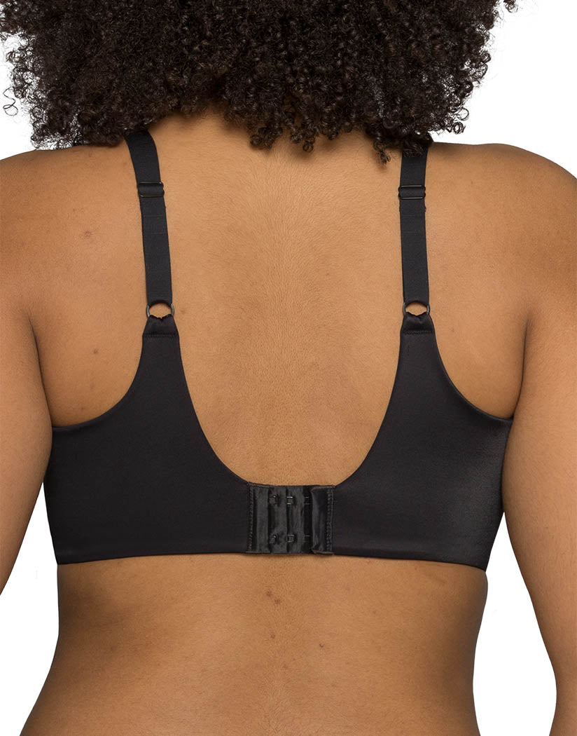 Midnight Black Back Vanity Fair Beauty Back Lift Underwire Bra 78349