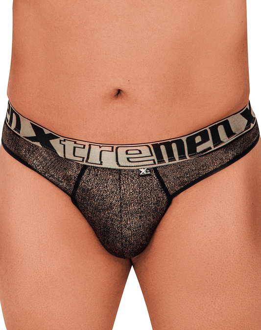 Xtremen 91091 Frice Mikrofaser-Strings, Schwarz
