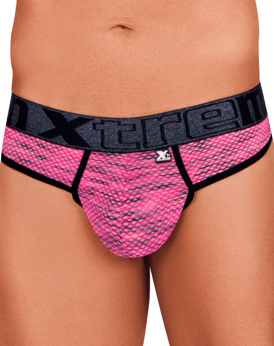 Xtremen 91100 Mikrofaser-Netz-Strings, Pink