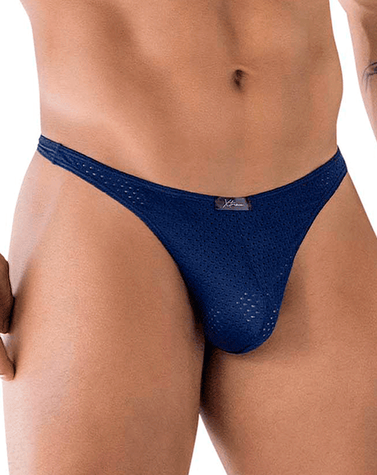 Xtremen 91214b Mikrofaser-Strings Dunkelblau