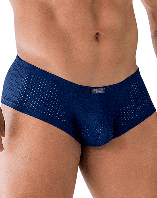 Xtremen 91216b Mikrofaser-Badehose, Dunkelblau