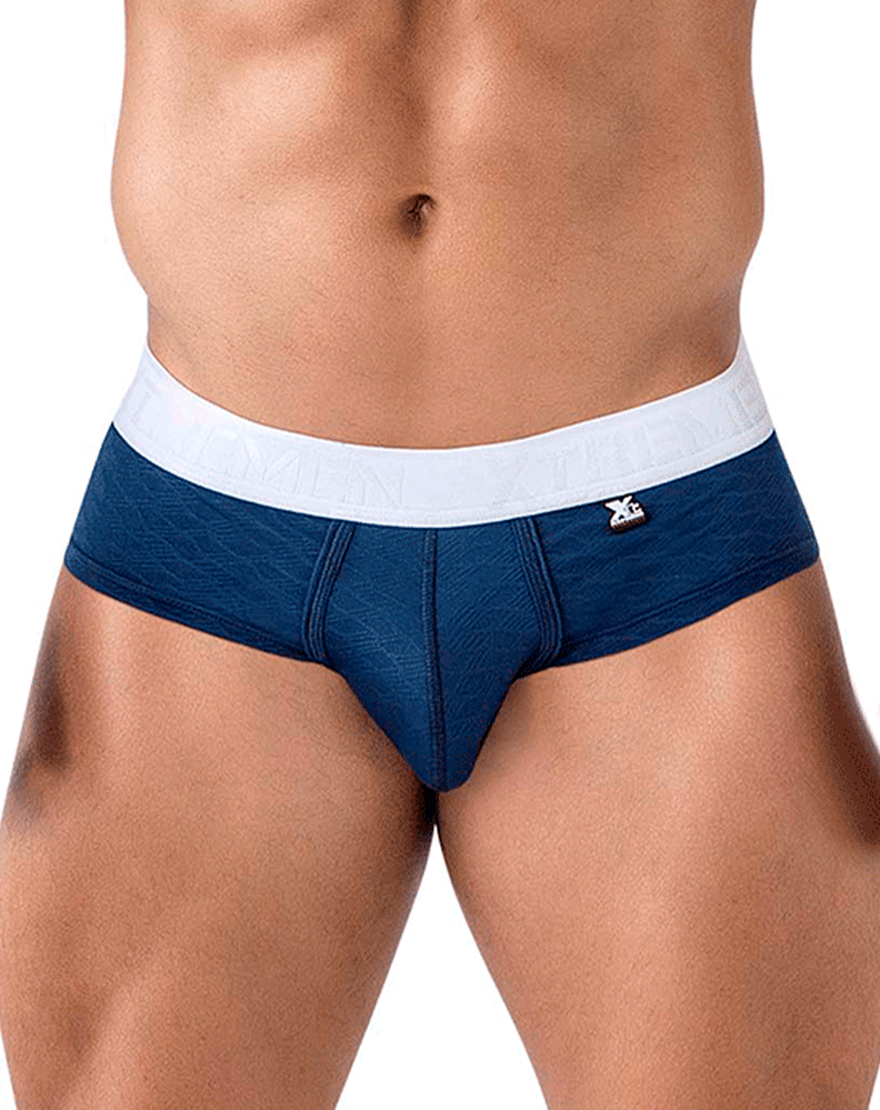 Slip microfibre Xtremen 91242 bleu foncé
