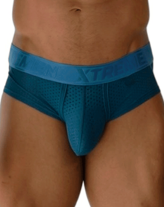 Xtremen 91250 Xtremen Athletic Performance Mesh Briefs Petrol