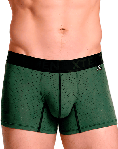 Xtremen 91251 Xtremen Micro-perforated Boxer Briefs Military Green