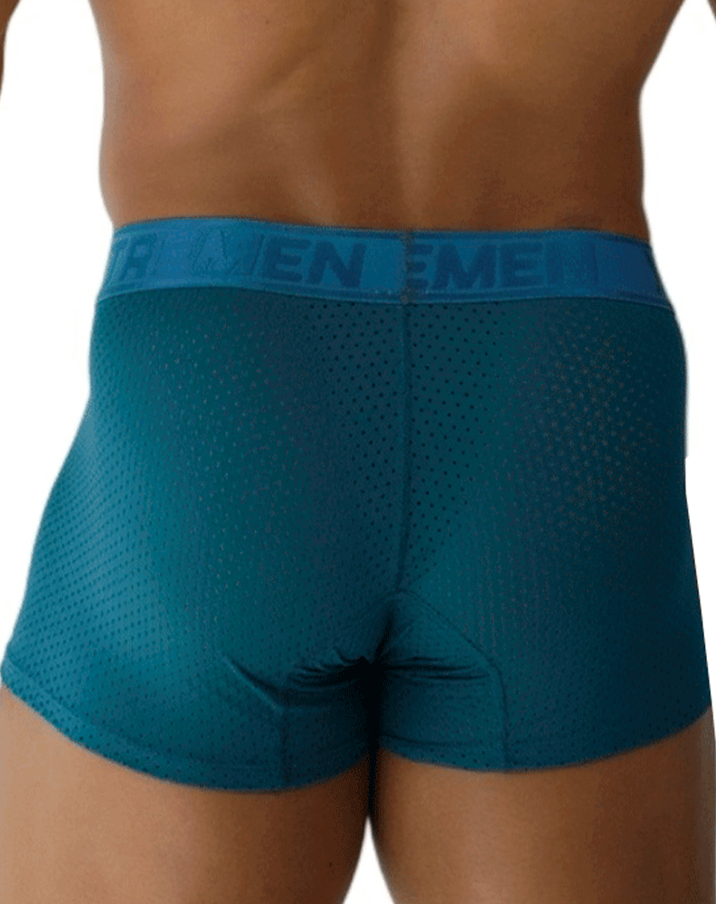 Xtremen 91251 Xtremen Micro-perforated Boxer Briefs Petrol